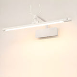 The white version lit on a pale wall, a plain tube under a small white stag head