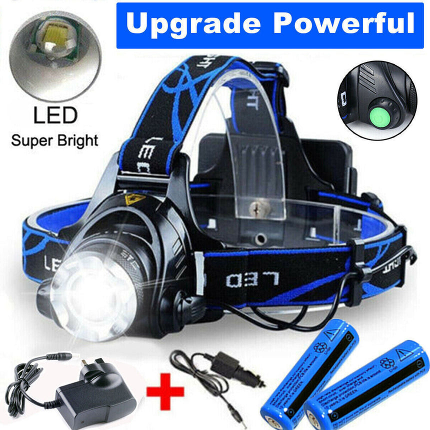 NovaPeak Tactical Headlamp with Zoom Function