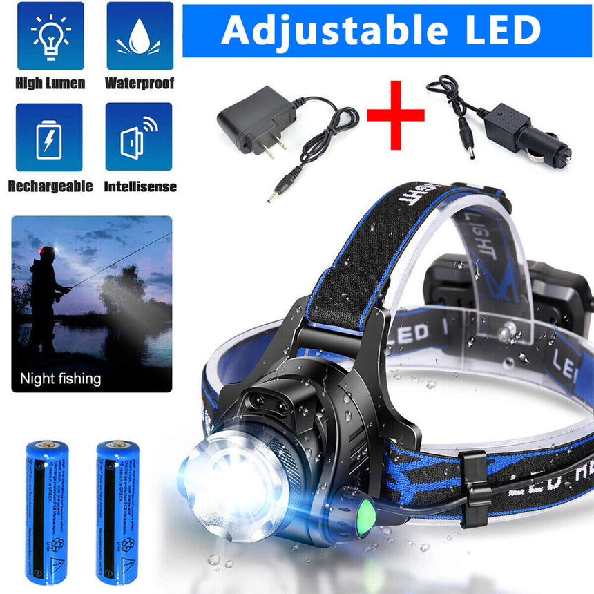 NovaPeak Tactical Headlamp with Zoom Function