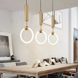 Metal Pendant Light Shade Close-Up - OroDwell