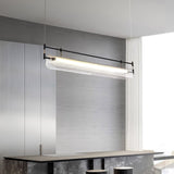 NovaLine Chandelier – Fluted Acrylic Shade Design