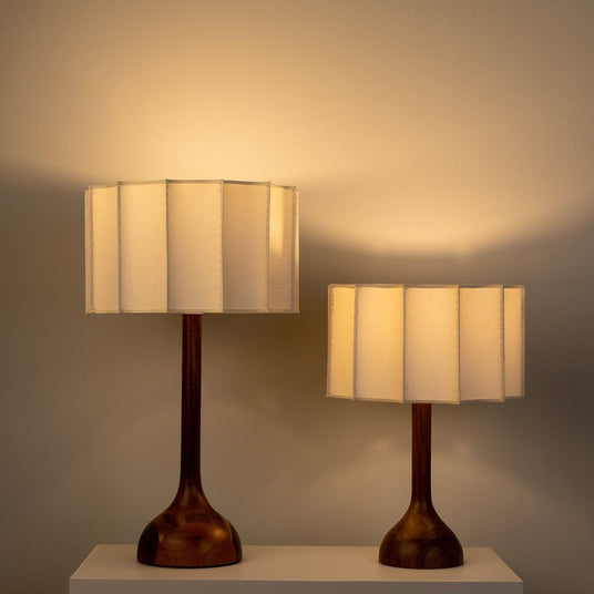 Solid Wood Floor Lamp for Living Room and Study
