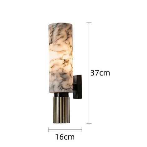 Vellaro Wall Lamp Refined Stone Design