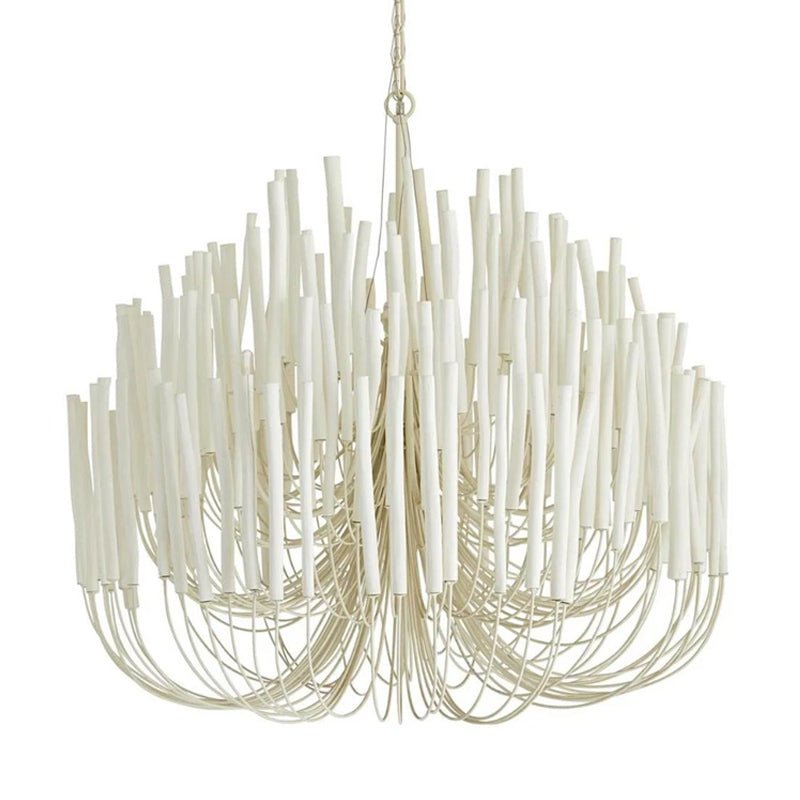 The cream finish seen in full height with all its rod layers