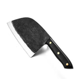 Morava Handmade Serbian Chef Knife handle detail - OpalDwell