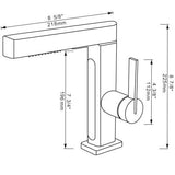 Single-Hole Kitchen Faucet Digital Display