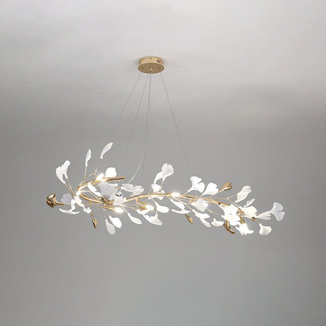Eight LED Ceramic Chandelier for Dining Room
