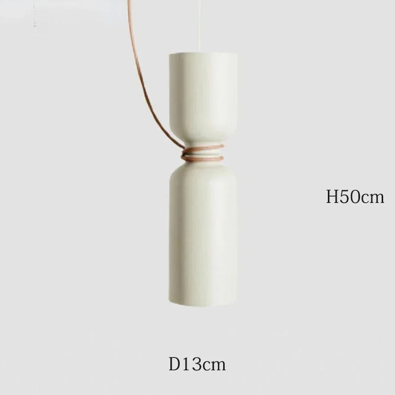 Dimension card for the slim cream pendant 13 cm across