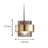 The fitting drawn with its 18 cm width and 16 cm height marked