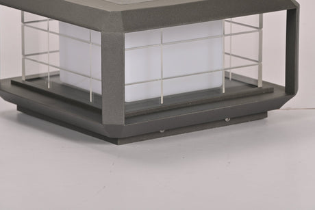The base plate and fixing points under the body of the lantern