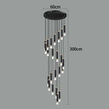 Twenty four light version drawn with a 60 cm plate and a 300 cm drop
