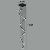 Sixty eight light version drawn with an 80 cm plate and a 500 cm drop