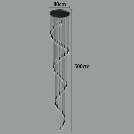 Sixty eight light version drawn with an 80 cm plate and a 500 cm drop