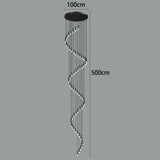 Eighty eight light version drawn with a 100 cm plate and a 500 cm drop