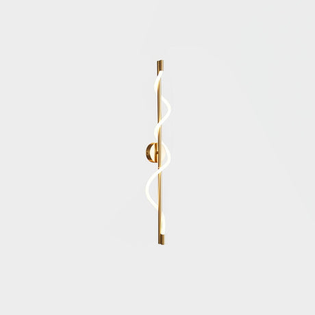 The brass version with its spiral band, seen on a pale background