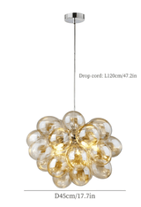 Liora Chandelier - Pipe Erected Installation Detail