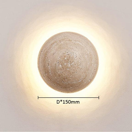 minimalist Nordic cream wall lamp for hallway lighting