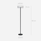 Glass Wall Lamp with ambient lighting for office | OroDwell