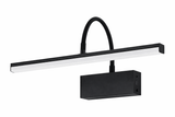 The bar seen at an angle from below, a small switch set into the side of the box