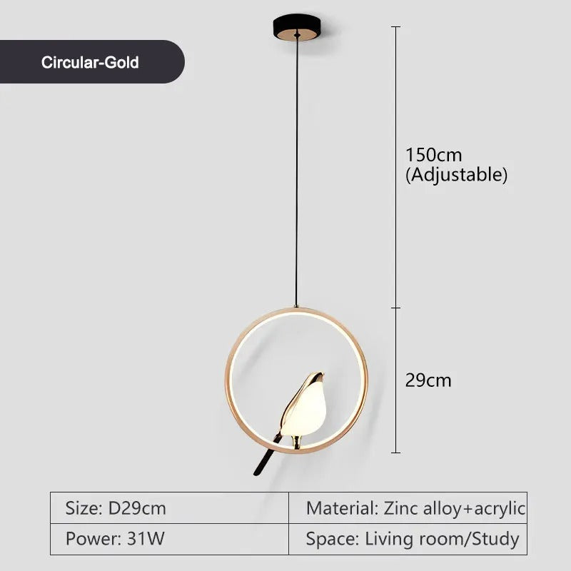 Adjustable Pendant Light Modern Design