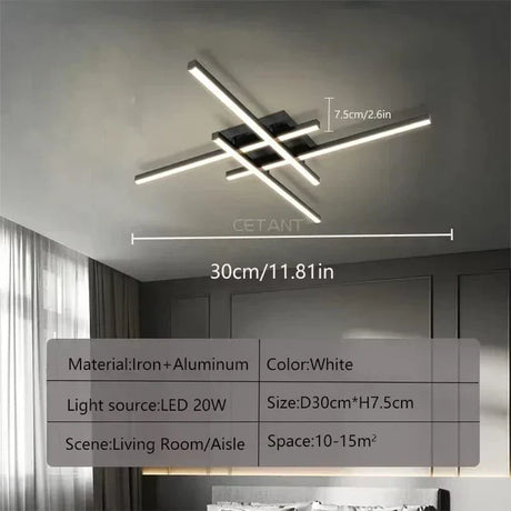 Aluminum Ceiling Light Fixture