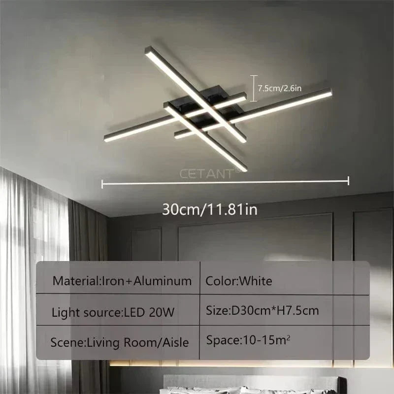 Aluminum Ceiling Light Fixture
