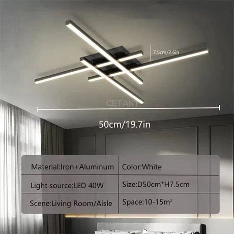 Dimmable Ceiling Light Warm White Glow