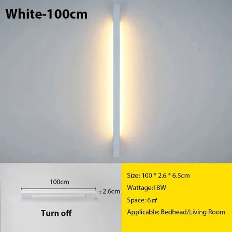 Nexora Wall Lamp Installed in Living Room