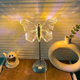 Crystal Butterfly Lamp Complete Product Display