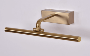 The short reach bracket seen at an angle, a plain yoke holding the tube