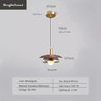 The single pendant drawn with its 22 cm width and 15 cm height marked
