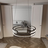Pendant light installed in modern interior