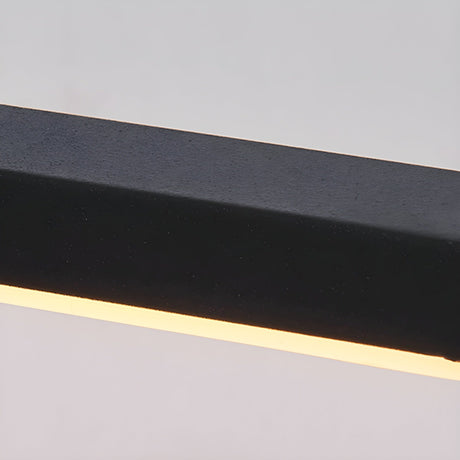 Close view of the flat black section, the diffuser running along the lower edge
