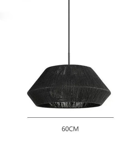 Dimension card for the 60 cm wicker dome in black