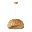 The bowl shape seen alone, wide and shallow with an open woven base