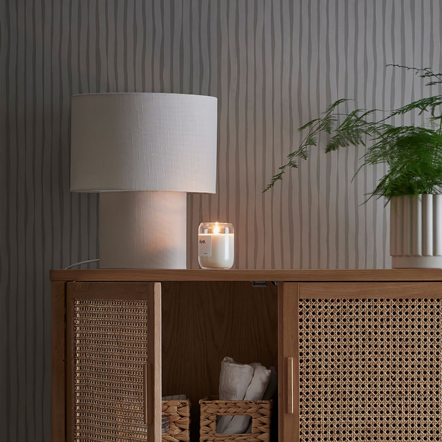 Polished Metal Table Lamp for Contemporary Living Spaces | OroDwell