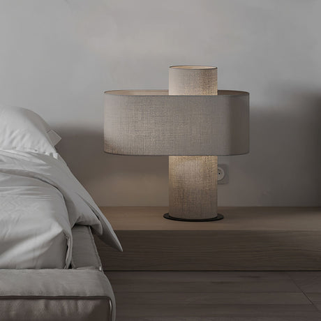 Polished Metal Finish Table Lamp Design Detail | OroDwell
