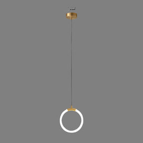 Metal Pendant Light Ambient Lighting View - OroDwell