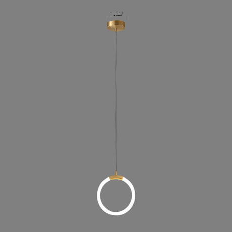 Metal Pendant Light Ambient Lighting View - OroDwell