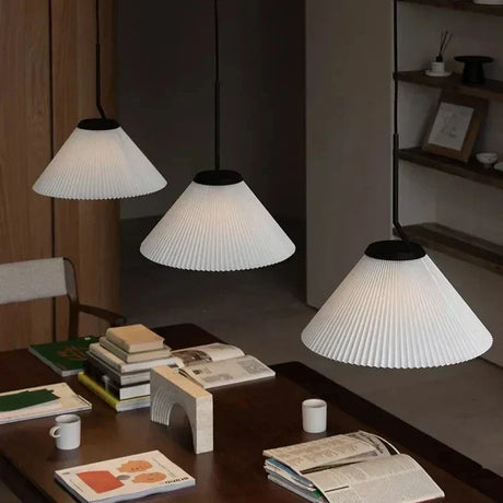 Caelara Fabric Pendant Light Close-Up Detail - OroDwell
