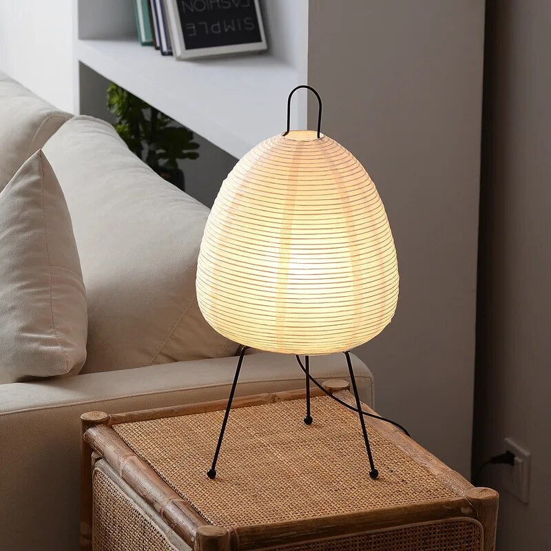 Lumisora Rice Paper Floor Lamp for Study