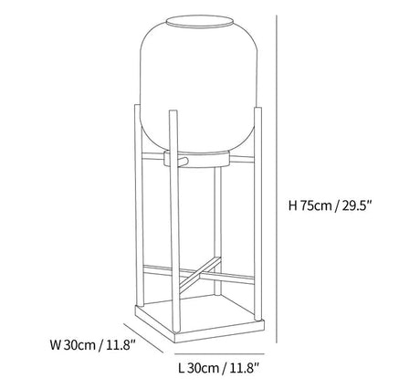 LumaSpry Outdoor Solar Lamp Stainless Steel and Glass - OpalDwell