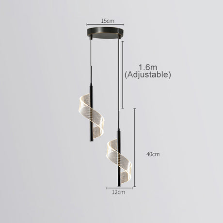 LumaLine Pendant Light Final View - OroDwell